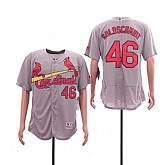 Cardinals 46 Paul Goldschmidt Gray Flexbase Jersey Sguo,baseball caps,new era cap wholesale,wholesale hats